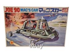 JOE 90 action figure and Mac's Jet car model kit bundle