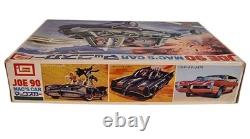 JOE 90 action figure and Mac's Jet car model kit bundle