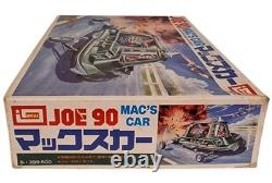 JOE 90 action figure and Mac's Jet car model kit bundle