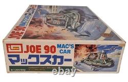 JOE 90 action figure and Mac's Jet car model kit bundle