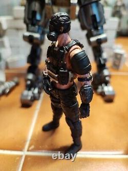 JoyToy Acid Rain GI Joe'Wastelands' figure set withjunk mech'Cannon Balls