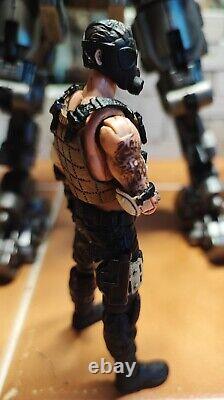 JoyToy Acid Rain GI Joe'Wastelands' figure set withjunk mech'Cannon Balls