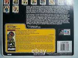 K1856288 Hit & Run Target Exclusive Moc Mint On Sealed Card Gi Joe 1988 Vintage