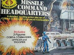 K1877708 Missile Command Headquarters W Box Gi Joe Cobra 1982 Sears Vintage