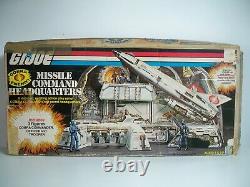 K1952875 Missile Command Headquarters W Box Gi Joe Cobra 1982 Sears Original