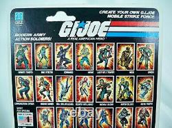 K20 Major Bludd Moc Mint On Sealed Card 20 Back Gi Joe 1983 Original Vintage