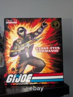 MEZCO ONE12 COLLECTIVE G. I. JOE SNAKE EYES ACTION FIGURE, SDCC Exclusive