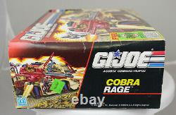 MVT Hasbro GI Joe Cobra RAGE, NEW, Sealed in Original Box