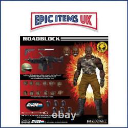 Mezco One12 Collective G. I. Joe Roadblock Figure IN STOCK