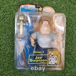 Mezco Toyz Family Guy Joe Swanson 6 Figure Wheelchair Collectable Series 3 Rare