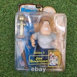 Mezco Toyz Family Guy Joe Swanson 6 Figure Wheelchair Collectable Series 3 Rare