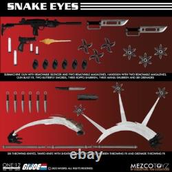 Mezco Toyz G. I. JOE SNAKE EYES ONE12 COLLECTIVE DELUXE EDITION SEALED UK