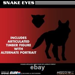 Mezco Toyz G. I. JOE SNAKE EYES ONE12 COLLECTIVE DELUXE EDITION SEALED UK
