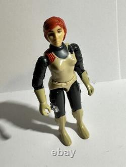 Mint Condition Vintage Action Force G. I. JOE SCARLETT figure