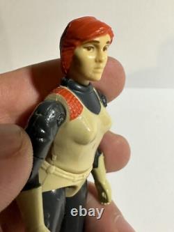 Mint Condition Vintage Action Force G. I. JOE SCARLETT figure