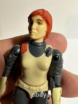 Mint Condition Vintage Action Force G. I. JOE SCARLETT figure