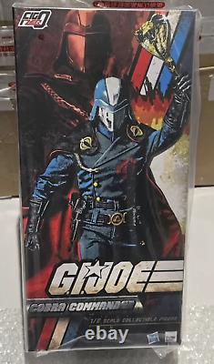 NEW Threezero 3Z03150W0 1/6 G. I. Joe Cobra Commander 12 Action Figure Toy