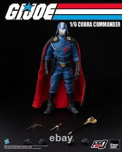 NEW Threezero 3Z03150W0 1/6 G. I. Joe Cobra Commander 12 Action Figure Toy