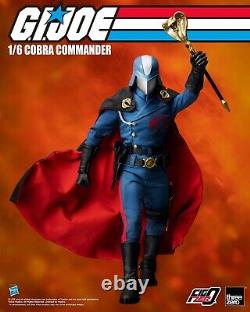 NEW Threezero 3Z03150W0 1/6 G. I. Joe Cobra Commander 12 Action Figure Toy