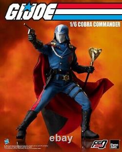 NEW Threezero 3Z03150W0 1/6 G. I. Joe Cobra Commander 12 Action Figure Toy