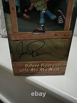 Neca Crash Bandicoot Deluxe Figure Signed Autographed By Joe Pearson