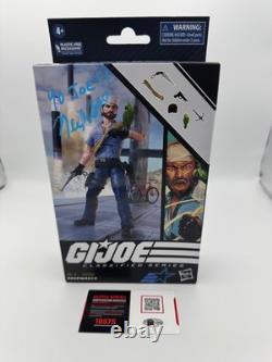 Neil Ross Signed Shipwreck G. I. Joe Action Figure Authentic Autograph Yo Joe