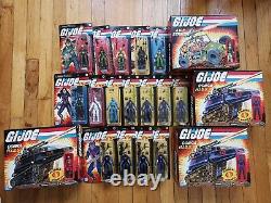 New G. I. Joe Retro Hasbro action figure lot 20 figures and 4 vehicles cobra