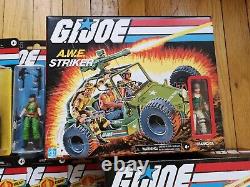 New G. I. Joe Retro Hasbro action figure lot 20 figures and 4 vehicles cobra