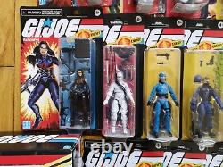 New G. I. Joe Retro Hasbro action figure lot 20 figures and 4 vehicles cobra