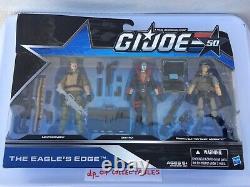 New GI Joe 50 The Eagles Edge Leatherneck, Destro And Hawk Hasbro