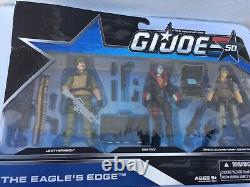 New GI Joe 50 The Eagles Edge Leatherneck, Destro And Hawk Hasbro