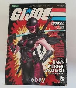 New Official Kotobukiya G. I. Joe Dawn Moreno (Snake Eyes II) 1/7 Bishoujo Statue