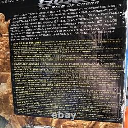 New Open Box G. I. Joe The Rise Of Cobra Pit Mobile Headquarters & Figure