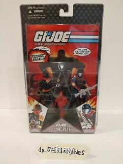 New Sealed GI Joe Exclusive Comic Figure Iron Grenadier & Cobra Viper Hasbro