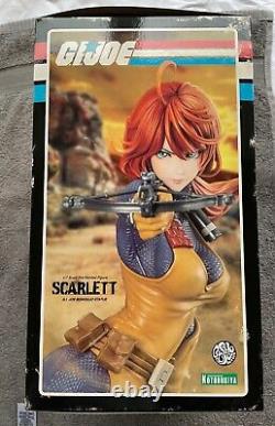 New Sealed Official Kotobukiya GI Joe 1/7 Bishoujo Scarlett Statue