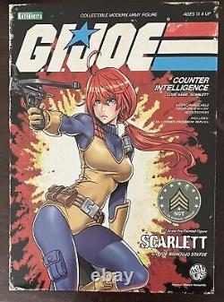 New Sealed Official Kotobukiya Japan GI Joe 1/7 Bishoujo Scarlett Statue