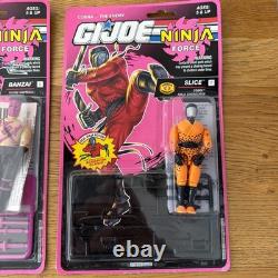 Ninja Force GI Joe Banzai Bushido Slice (NewithSealed) Vintage 1992
