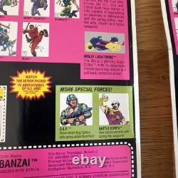 Ninja Force GI Joe Banzai Bushido Slice (NewithSealed) Vintage 1992