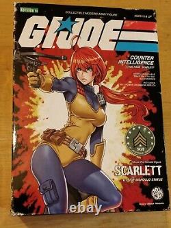 Official Kotobukiya G. I. Joe Bishoujo American Hero Scarlett 1/7 Figure Sealed