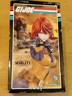 Official Kotobukiya G. I. Joe Bishoujo American Hero Scarlett 1/7 Figure Sealed