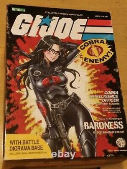 Official Kotobukiya G. I. Joe Bishoujo Baroness 1/7 Complete Figure New Sealed