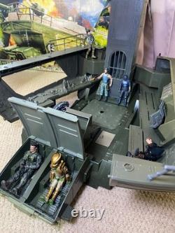 Open Box G. I. Joe The Rise Of Cobra Pit Mobile Headquarters vintage kenner