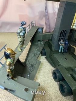 Open Box G. I. Joe The Rise Of Cobra Pit Mobile Headquarters vintage kenner