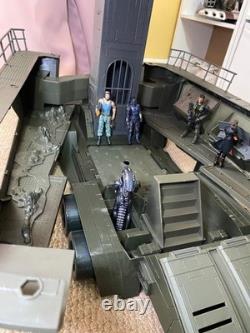 Open Box G. I. Joe The Rise Of Cobra Pit Mobile Headquarters vintage kenner