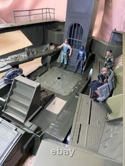 Open Box G. I. Joe The Rise Of Cobra Pit Mobile Headquarters vintage kenner