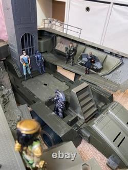 Open Box G. I. Joe The Rise Of Cobra Pit Mobile Headquarters vintage kenner