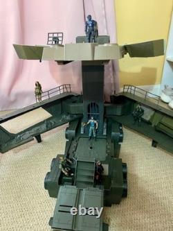 Open Box G. I. Joe The Rise Of Cobra Pit Mobile Headquarters vintage kenner