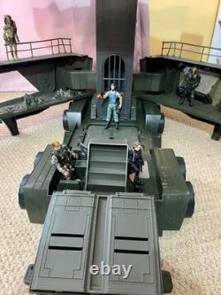Open Box G. I. Joe The Rise Of Cobra Pit Mobile Headquarters vintage kenner