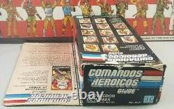 Original 1983 GI JOE DESTRO Mexico Comandos Heroicos MOC UNBROKEN COMPLETE ARAH