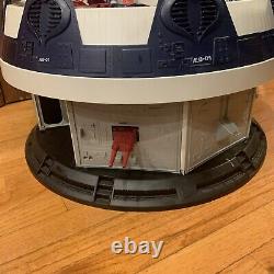 Original Vintage 1986 Hasbro GI Joe Cobra Terror Drome with Firebat Near Complete